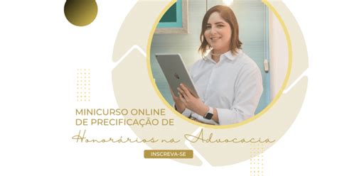 Minicurso de Precificação de Honorários na Advocacia 2024 online