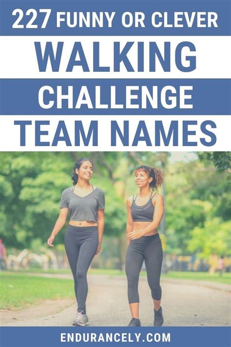 Funny Walking Team Names AthleticFly