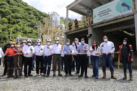 Zijin Continental Gold Inaugur La Planta De Tratamiento De Aguas Wtp