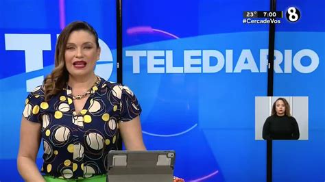 Noticias Telediario 19 Horas Conducido Por Ari Y Natalia 19 De Abril