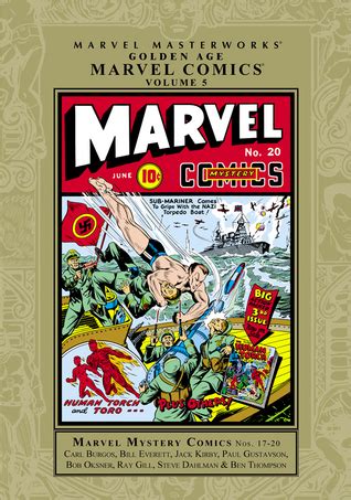 Marvel Masterworks Golden Age Marvel Comics Vol By Carl Burgos