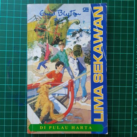 Jual Jual Novel Preloved LIMA SEKAWAN Karya ENID BLYTON DI PULAU HARTA