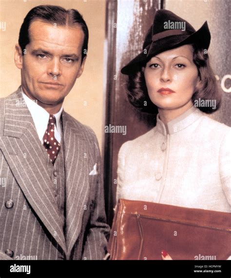 Chinatown Jack Nicholson Faye Dunaway 1974 Stock Photo Alamy