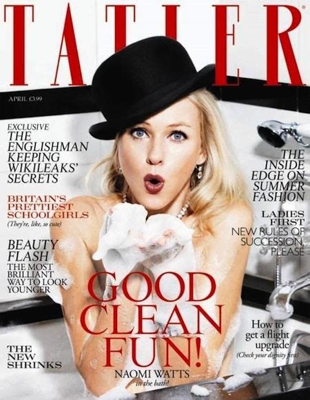 Tatler Magazine Subscription Naomi Watts Naomi Now Magazine