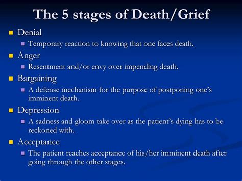 PPT - Grieving/Death PowerPoint Presentation, free download - ID:3630906