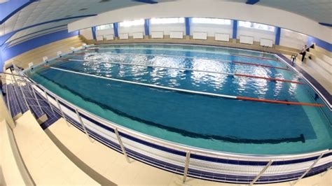 Ремонтираните зали и плувен басейн на спортен комплекс "Академика 4 км ...