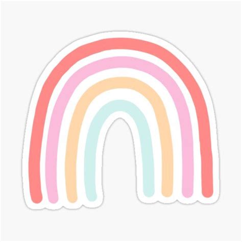 Rainbow Sticker For Sale By Elle Artss Sticker Design Rainbow