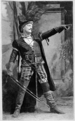 The Taming of the Shrew, John Drew as Petruchio, 1893 | Shakespeare's Staging