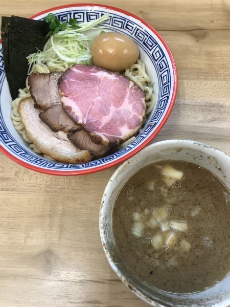 『豚骨鶏魚介 特製つけめん（並）』麺処 有彩のレビュー ラーメンデータベース