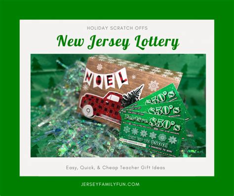 New Jersey Lottery Holiday Scratch Offs Easy Quick Cheap Teacher