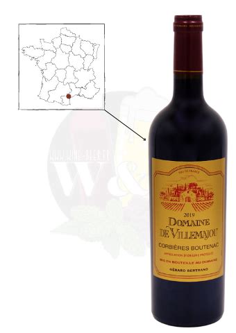 AOC Corbières Boutenac Domaine De Villemajou Vin rouge