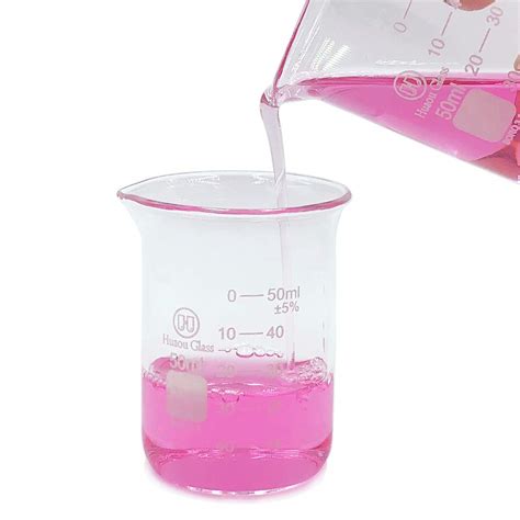 Buy 50ml Glass Low Form Graduated Measuring Beaker Set With Spout