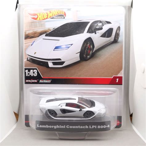 Hot Wheels Premium Lamborghini Countach Lpi