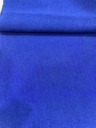 Double Pique Cotton Knitted Fabric Blue At Rs 350 Kg In Ludhiana ID