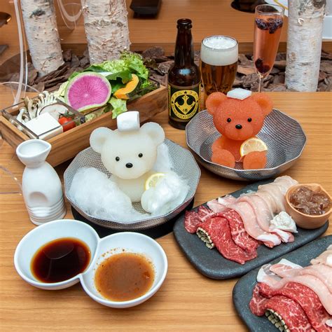 「北海道めんこい鍋 くまちゃん温泉」渋谷宮益坂店 紙エプロン Dtimes