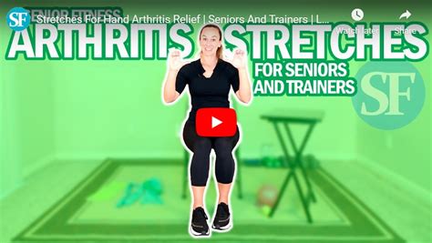 Stretches For Hand Arthritis Relief Seniors And Trainers Learning