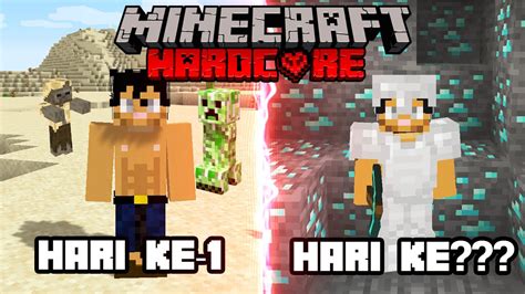 100 Hari Di Minecraft Hardcore Dengan 0 Pengalaman Dan Ini Yang Terjadi Menyedihkan