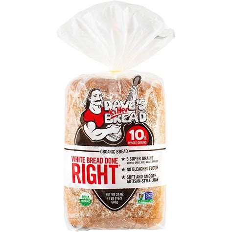 Daves Killer Bread Organic White Bread Done Right 24 Oz