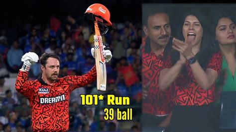 Travis Head Plummets Rcb Bowlers Hits 4th Fastest Ipl Hundred Srh Vs Rcb Travishead