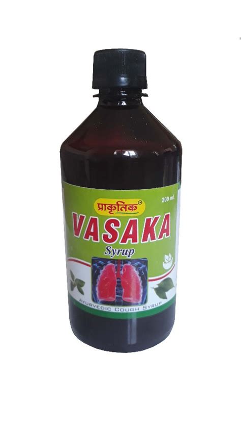 Prakratik Vasaka Syrup Ml Treatment Twice A Day Non Prescription