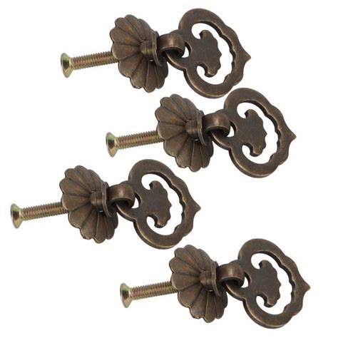 Cikonielf Boutons De Tiroir Set Antique Cabinet Poign Es Bronze