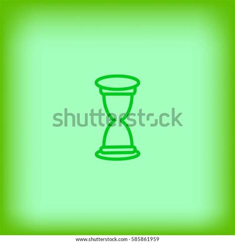 Hourglass Stock Vector Royalty Free 585861959 Shutterstock