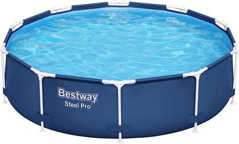 Bestway Steel Pro Swimming Pool Set Above Ground Round Paddling Pool