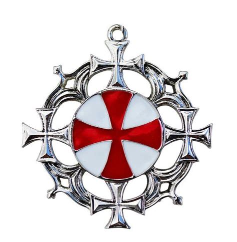 Knights Templar Solar Cross For Strong Health And Mental Vigour