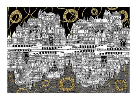 Gallery Of Intricate Illustrations Of Italo Calvinos Invisible Cities