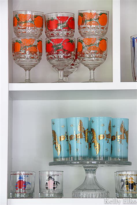 Vintage Drinking Glass Collection - Kelly Elko