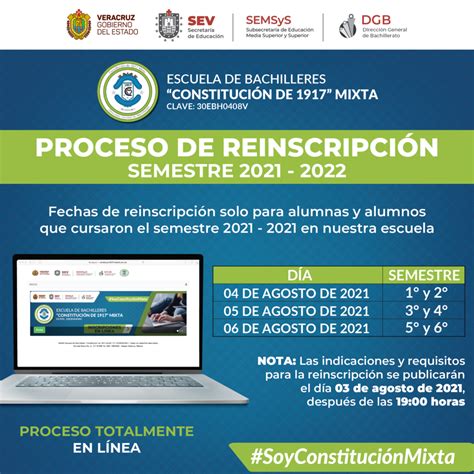 PROCESO DE INSCRIPCIÓN Y REINSCRIPCIÓN SEMESTRE 2021 2022