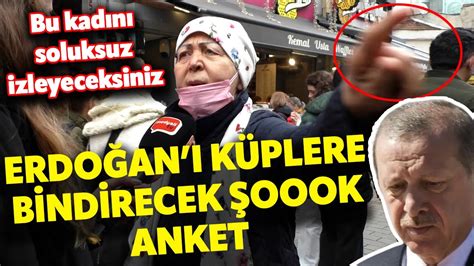 ERDOĞAN I KÜPLERE BİNDİRECEK ŞOK SEÇİM ANKETİ BU KADININ İSYANI OLAY