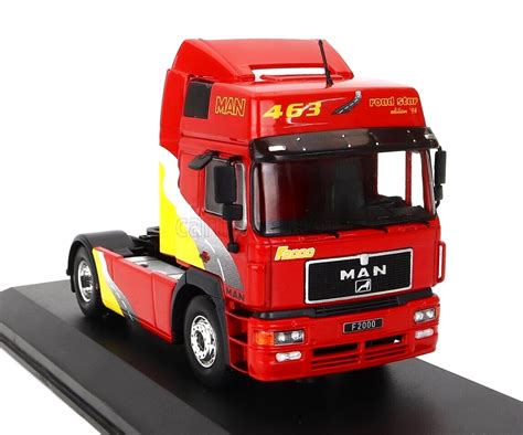 Ixo 143 1994 Man F2000 463 Road Star Edition 98 Truck Tractor In Red