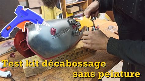 Test D Bosselage Sans Peinture Sur R Servoir De Moto Youtube