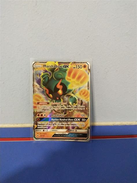 Pokemon Marshadow GX Hobbies Toys Toys Games On Carousell