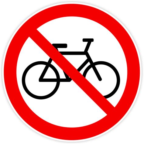 Se Al De Prohibida La Circulaci N De Bicicletas Sr Tienda Semex