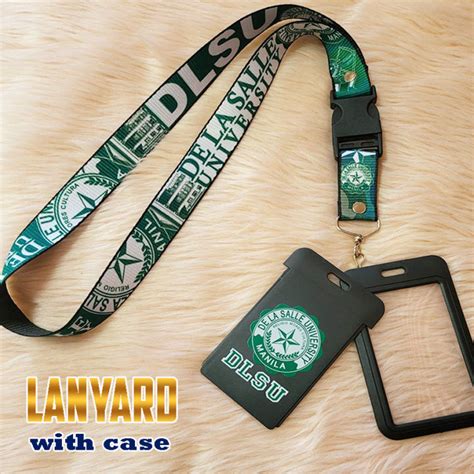 New De La Salle University DLSU ID Lace Neck Strap Sling Lanyard