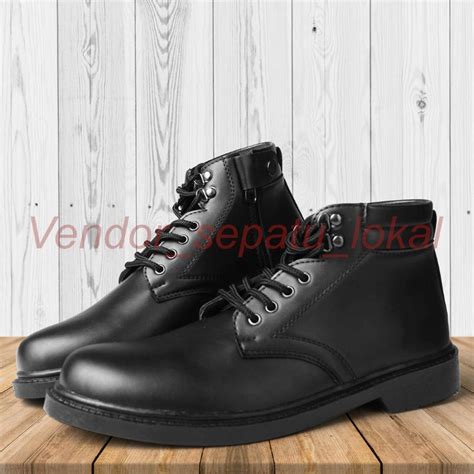 Jual Sepatu Pdh Doff Tali Sleting Sepatu Dinas Harian Pria Tni Polri