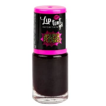 Lip Tint Batom Tinta GEL SUPER PODERES 100 Vegano Shopee Brasil