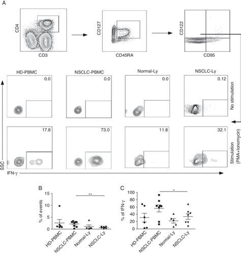 Cd4 Cd45ra Cd45ro À Cd95 À Cd122 Cd127 T Cell Population