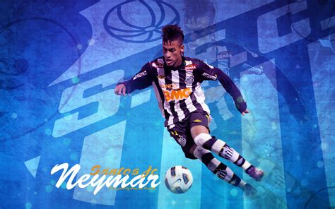 Neymar Jr Santos FC Striker | Okay Wallpaper