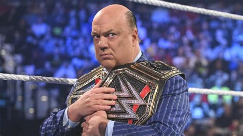 Paul Heyman Im Not A Big Fan Of A Multitude Of Titles Unless You Give