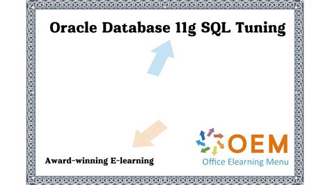 Oracle Database 11g SQL Tuning Training Opleiding Cursus YouTube