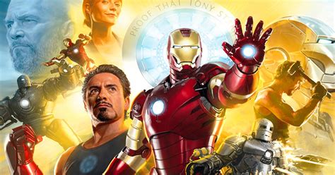 Iron Man Aniversario Primera Peliculas Del Universo Cinematografico De