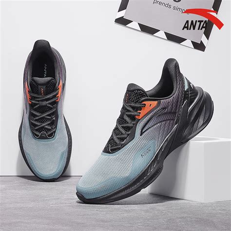 Anta Stinger 4 Men S Shoes Running Shoes 2024 Summer New Breathable Mesh Sports Shoes Official