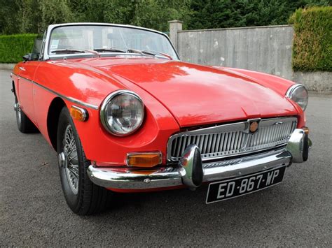 MG MGB Roadster Mk 3 1970 Mémé Claude 7 Rétro Tiseurs