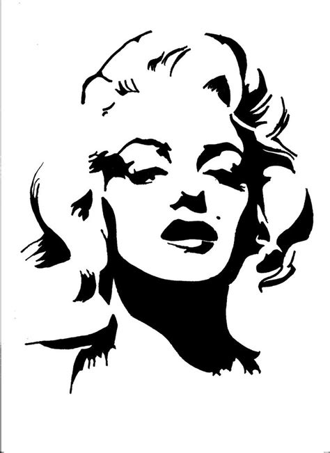 Marilyn Monroe Silhouette At Getdrawings Free Download