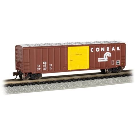 Bachmann BAC19664 50 5 Ft N Scale Conrail ACF Outside Braced Sliding