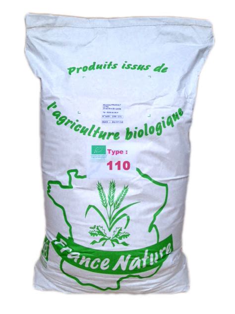 Farine Compl Te T Kg Minoterie Prunault Vente En Ligne Farine Bio