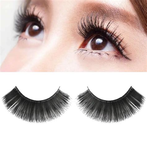 1 Pair Luxury 3D False Lashes Fluffy Strip Eyelashes Long Natural Party ...